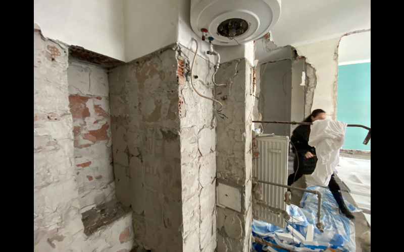 From ruins to beauty! - Before