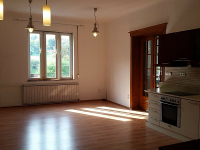 A 68 m2 emptied flat with a view on Tabán just below Buda Castle!