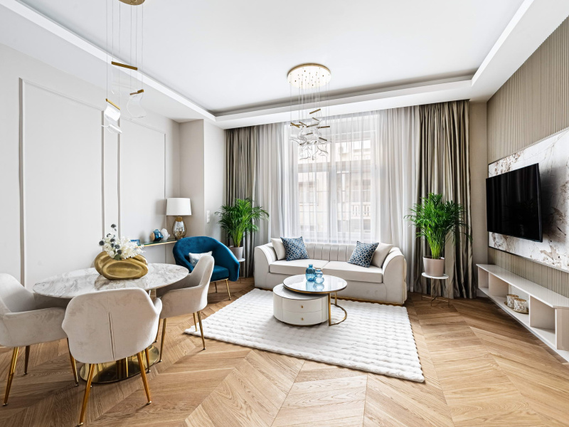 Luxuriöse Wohnung auf 75 m2 mit 2 Schlafzimmern 2 Badezimmern im 5. Bezirk!